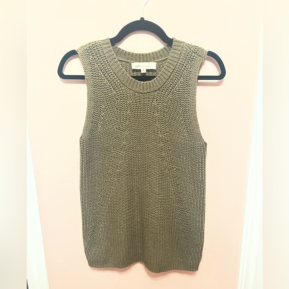 Philosophy brown sweater vest - Picture 2 of 6